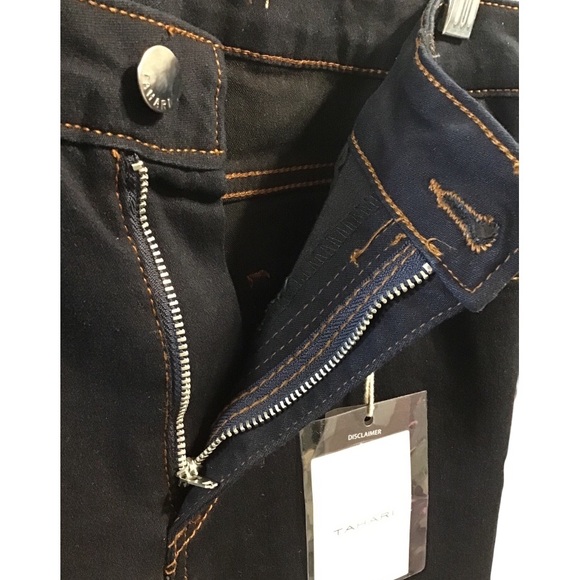 Tahari Seta-Silk Denim Capris - Picture 3 of 10